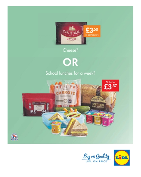 Supermarket Point of sale promotion